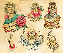 Also it has darned on me that i have ronald reagan inked on my leg forever. Point Break Tattoo Flash On Behance