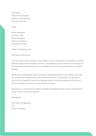 Maybe you would like to learn more about one of these? 34 Free Business Introduction Letters Pdf Ms Word á… Templatelab