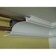 Luminaire plafond sans electricite | enfin une nouvelle façon de bricoler sans vous / décor du plafond et colle. Plinthe Pour Cacher Tuyaux Cache Tuyau Moulure Moulure Plafond