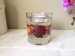 Dried setaria & phalaris mixed bunch. Straw Flower Gel Candle Tea Light Holder Sandy Candles