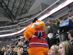 Montreal canadiens mascot youppi rides his birthday gift for his 40th anniversary and points to the crowd during the colorado avalanche at montreal canadiens game at bell centre in montreal. Youppi Montreal Canadiens Mascot Youppi Stevelarson6 Flickr