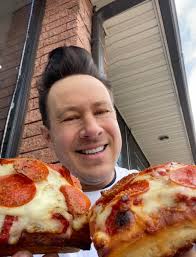 Slice of cheese pizza at Bella Gourmet Pizzeria in Newington CT