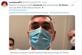Dopo aver dato le dimissione da primario, aveva deciso di svolgere a porto mantovano la professione di medico di base a partire dallo scorso 5 luglio. Il Complotto Del Profilo Di De Donno Oscurato Su Facebook
