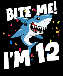 Best creative & unique birthday gifting for him, men & boys buy birthday gifts ideas for him online. Boys 12 Years Old Happy Birthday Gifts Fun Party Shark Gift Idea Digital Art By Orange Pieces
