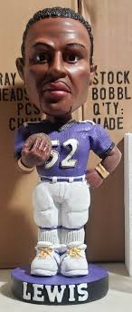 Ray Lewis #52 Bobblehead Baltimore Ravens NFL