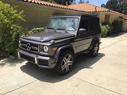 Mercedes G Wagon Convertible G500 Amg For Sale In The Usa 4x4 Friday Mercedes G Wagon Mercedes G Mercedes Benz G500