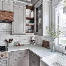 Gray Kitchen Cabinets Selection You Will Love 2020 Updated Farmhouse Kitchen Design Home Decor Kitchen Grey Kitchen Cabinets