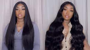 A body wave perm is a looser type of wave that is created by using a larger curling roller for the perm. Transforming Silky Straight Hair To Silky Body Wave Hair Ft Beautyforeverhair Youtube