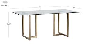 Silverado 72 Rectangular Dining Table Reviews With Images Glass Top Dining Table Rectangle Glass Dining Table Rectangular Dining Table
