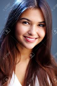 Think of this style as the recreation of the highlights you used to get as a kid after long days spent outside. Portrait Of Teenage Girl With Long Brown Hair Stock Photo Picture And Royalty Free Image Image 10882279