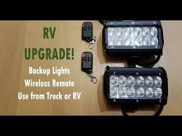 Adding Led Reverse Backup Lights To An Rv Or Trailer Youtube