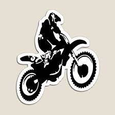 Motor X Dirt Bike Magnet By Taiche In 2021 Bike Lovers Freestyle Motocross Motocross Racing