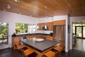 planked wood ceilings (and walls!) for