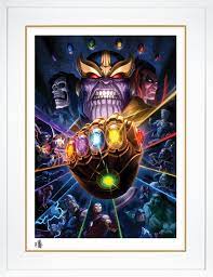 May 25, 2021 · find many great new & used options and get the best deals for marvel legends king thanos infinity gauntlet deluxe figure 2021 at the best online prices at ebay! Marvel Thanos Infinity Gauntlet Fine Art Print By Fabian Schlaga Sideshow Fine Art Prints