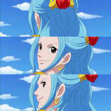 Vivi Nefeltari One Piece Blue Hair Anime Characters Peacock Slashers Alabasta Kingdom Prinsses Blue Hair Anime Anime Vivi Nefertari