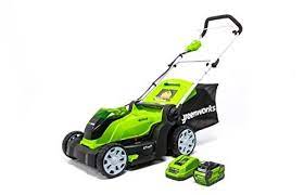 The first knowledge you should. Greenworks Mo40b411 17 40v Cordless Battery Electric Lawn Mower Review Lawn Mower Review