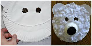Plus adorable polar bear books and activities! Polar Bear Masks I Heart Crafty Things