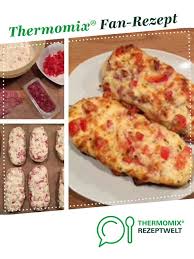 Aufstrich Zum Uberbacken Von Baguette Oder Brotchen Rezept Thermomix Pizzabrotchen Rezepte Thermomix Rezepte