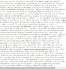 Term Paper On Divorce Research Paper Term Paper Model Question Paper