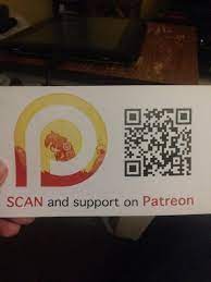 Patreon and QR codes