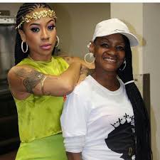 Yes, keyshia cole's mother is still alive. Keyshia Cole And Mother Frankie Keyshia Cole Shaved Head Designs Black Girls Rock