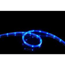 Deerport Decor 16 Ft Blue All Occasion Indoor Outdoor Led Rope Light 360directional Shine Decoration 2 Pack 32 Ft Total Rl16 Bl 2pk The Home Depot