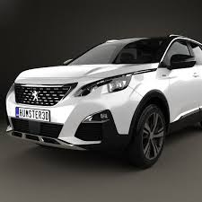 3d Peugeot 3008 Gt Turbosquid 1309799 In 2020 Peugeot 3008 Peugeot Dream Cars