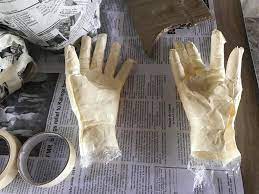 More images for how to make a hand mold » Here S A Video That Shows You How To Make A Cast Or Mold Of Your Hands Using Cling Wrap Masking Tape And Newspaper Diy Tape Diy Molding Pallet Halloween