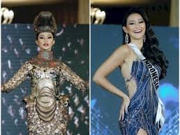 Apa arti bahagia bagi dirimu? tanya putri. Wow Ayu Maulida Puteri Indonesia 2020 Bawakan Kostum Komodo Di Panggung Miss Universe Indozone Id
