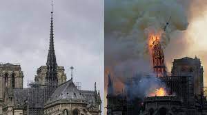 Comment était paris avant 1900 ? Avant Apres Visualisez L Ampleur Des Degats Occasionnes Par L Incendie De Notre Dame