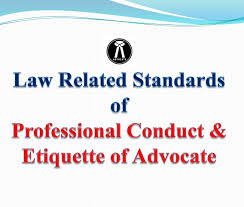 (2) in granting consent under subsection (1), the benchers may impose conditions. Law Related To Standards Of Professional Conduct And Etiquette Of Advocate Bharatiya Krantikari Sangathan
