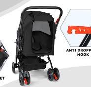 Wedyvko Dog Stroller 2024 - Shock-Absorbing Pet Stroller For Medium Dogs Up  To 66 Lbs