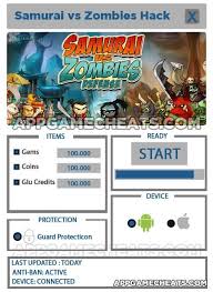 Samurai Vs Zombies Defense Cheats Hack For Gems Coins Glu Credits Appgamecheats Com Samurai Farmville 2 Country Escape Hacks