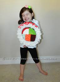 A diy tutorial of how to make a sushi costume and headpiece for halloween party. 30 Colorful Homemade Sushi Costumes You Can Make For Halloween