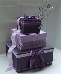 You can make your wedding gift table fun and festive, just like all the other tables at your reception, when you choose an elegant or themed wedding card box for your guests to deposit their cards in. Laura Jane Thomson S Image Card Box Wedding Wedding Gift Card Box Wedding Gift Cards