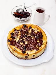 Pin By Sally Winter On To Cook The Sweet Stuff Cherry And Chocolate Cheesecake Food Dessert Recipes