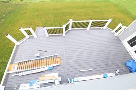 Azek dark hickory belongs to azek vintage collection. Our Deck Building Process And Some Sneak Peeks Abby Lawson