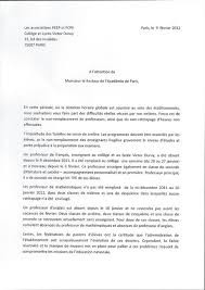 Lycée privé lettre de motivation collégien. Lettre College Pour Etre Meme Classe Paperblog