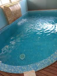 Swimming Pool With Water Blade Swimming Pools Spa Pool Pool
