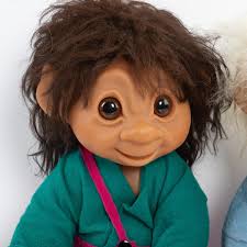 THOMAS POND. Troll, 6 pieces, 1979, 1986 and 1990s, Denmark, China. Toys