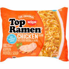 Delicious as is or tossed with your favorite ingredients, top ramen® is always a simple pleasure. Nissin Top Ramen Chicken Flavor Ramen Noodle Soup 3 Oz Kroger