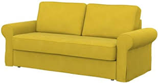 Check spelling or type a new query. Ikea Backabro Divano Letto A 3 Posti Tessuto Majestic Velvet Yellow Giallo Amazon It Casa E Cucina