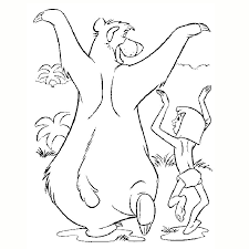 Le Livre De La Jungle Coloriage Az Coloriage