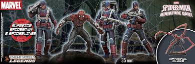 Soft plastic venom hitam ekor merah clone zman. Tales Of A Tabletop Skirmisher All Spider Man Miniature Game Rules