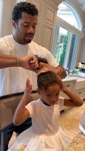 Sienna princess wilson and future zahir wilburn. Capital Xtra Russell Wilson Does Daughter Sienna Princess Hair Facebook