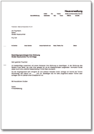 Rückzahlung mietkaution musterbrief rückzahlung mietkaution. Besichtigungsverlangen Einer Wohnung Durch Den Vermieter At Musterbrief Download