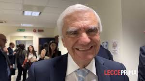 L'ex ministro alla Salute a Lecce