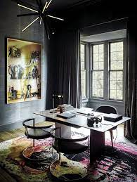 Interior Design Project Merges Past And Present Into Timeless Home Black Dining Room Interior Design Room Colors