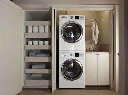 In a small laundry room, you'll want to keep at surface space free, which means using your walls and ceilings, too. Small Laundry Utility Room Ideas Novocom Top