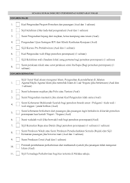 Berikut ialah senarai checklist dokumen diperlukan untuk permohonan rayuan bsh 2020. Senaraisemaklelaki